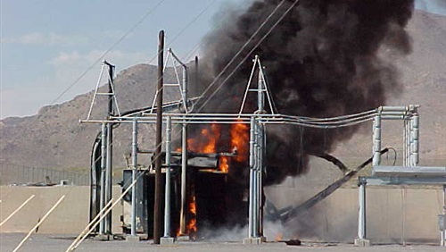 بالفيديو: إندلاع حريق بمحطة توزيع الكهرباء ضواحي أكادير