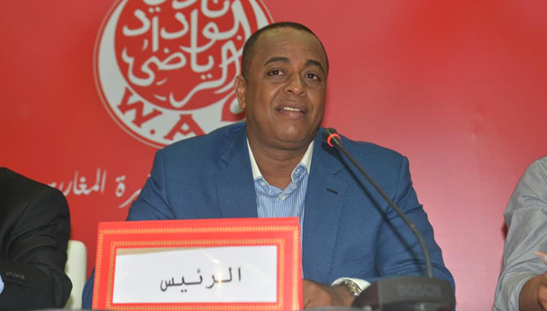 سعيد الناصري رئيس نادي الوداد الرياضي