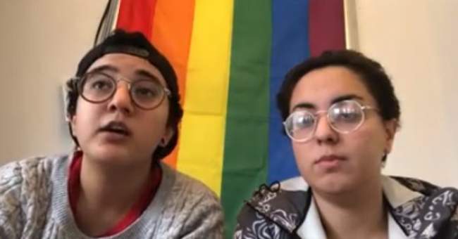 صادم..شابتان مثليتان تعلنان زواجهما وتثيران ضجة واسعة (+فيديو)