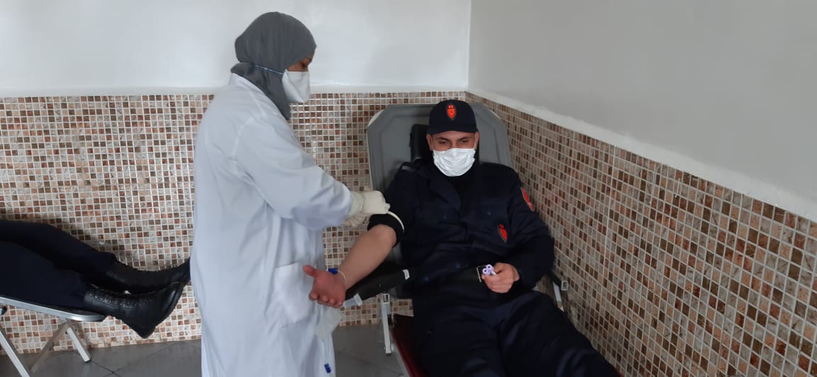 ولاية أمن أكادير تنخرط في حملة للتبرع بالدم