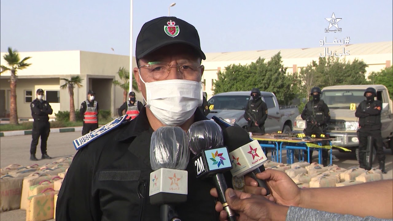 فيديو …. هكذا تم تفكيك شبكة للإتجار الدولي بالمخدرات بالعيون