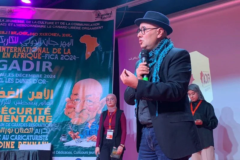 أكادير تستقبل الدورة الثامنة للمهرجان الدولي للكاريكاتير بإفريقيا