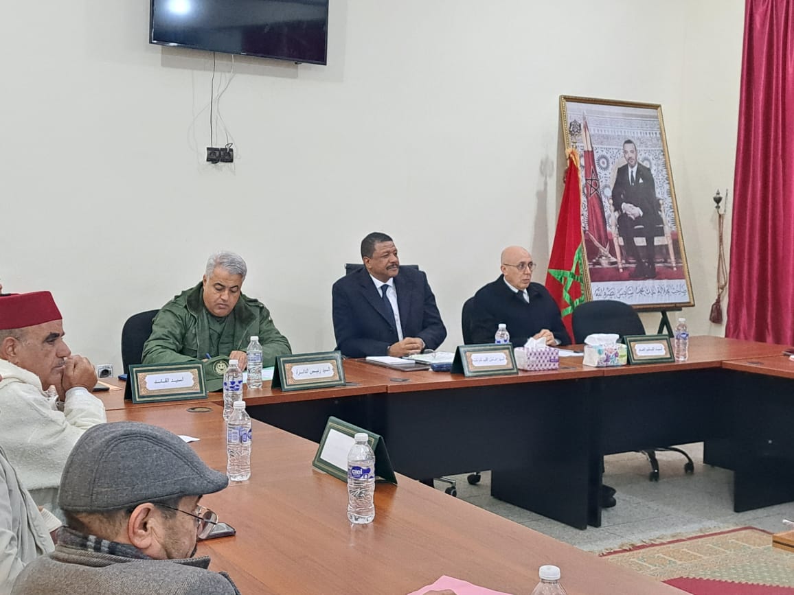 عامل إقليم تاونات يترأس لقاءً تواصليًا مع منتخبي تفرانت وكيسان وتبودة