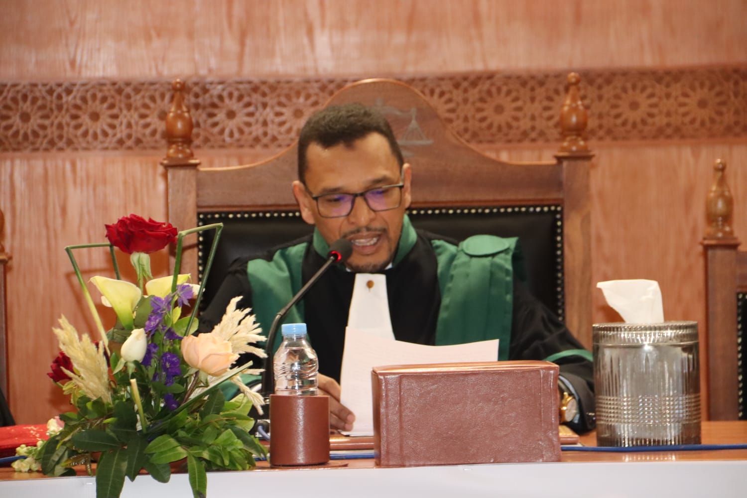 تنصيب الأستاذ علي أيت كاغو رئيسًا أول لمحكمة الاستئناف بأسفي في محطة قضائية جديدة